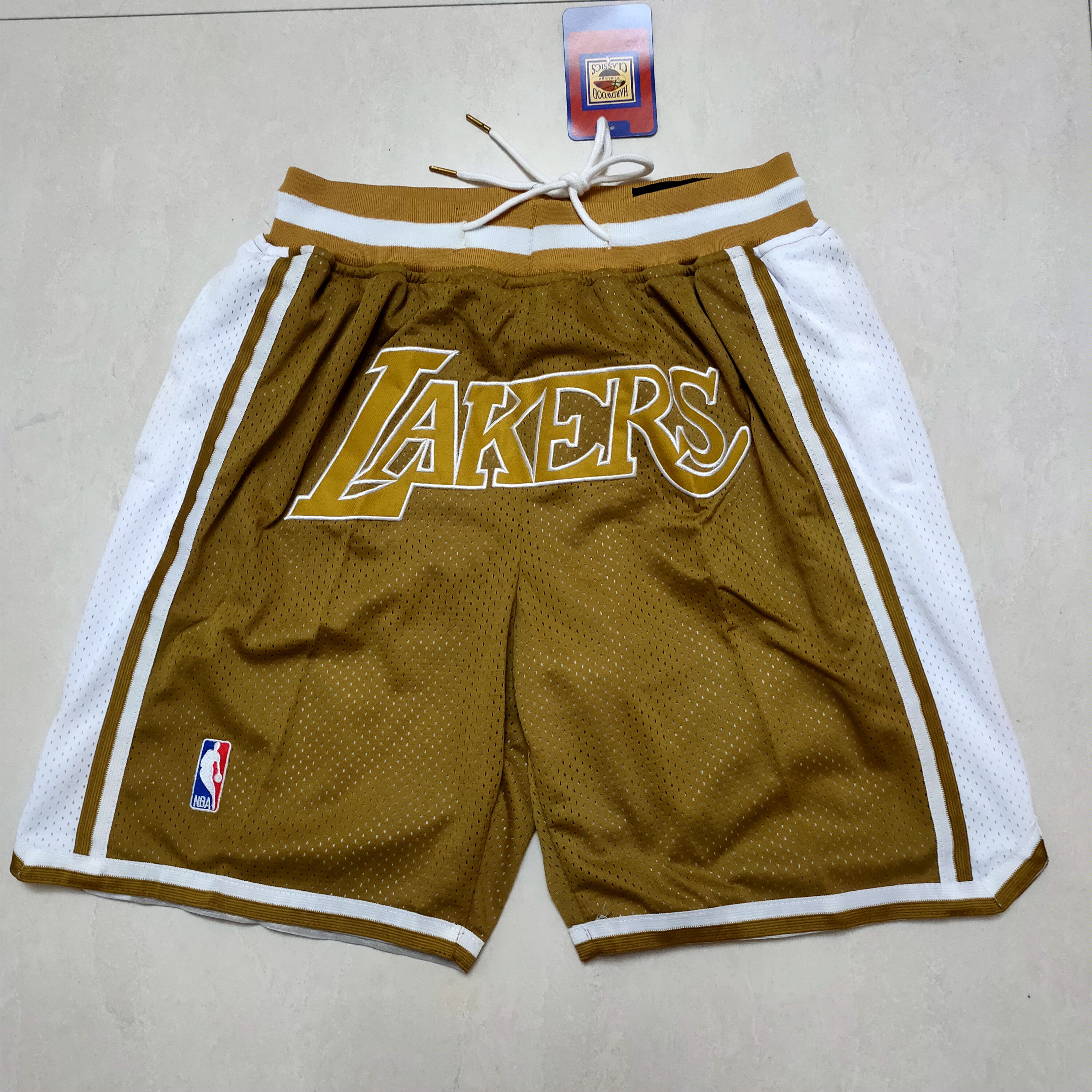 Men NBA Los Angeles Lakers Shorts 2023021810->los angeles lakers->NBA Jersey